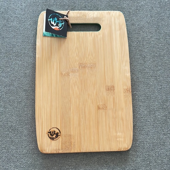 Custom Handmade Resin Coastal Ocean Serving Board - Picture 2 of 7